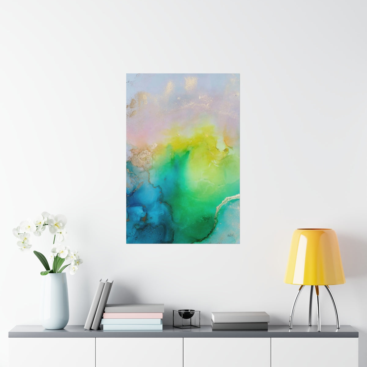 "Quiet Growth" - Spring Magic Collection - Matte Vertical Poster