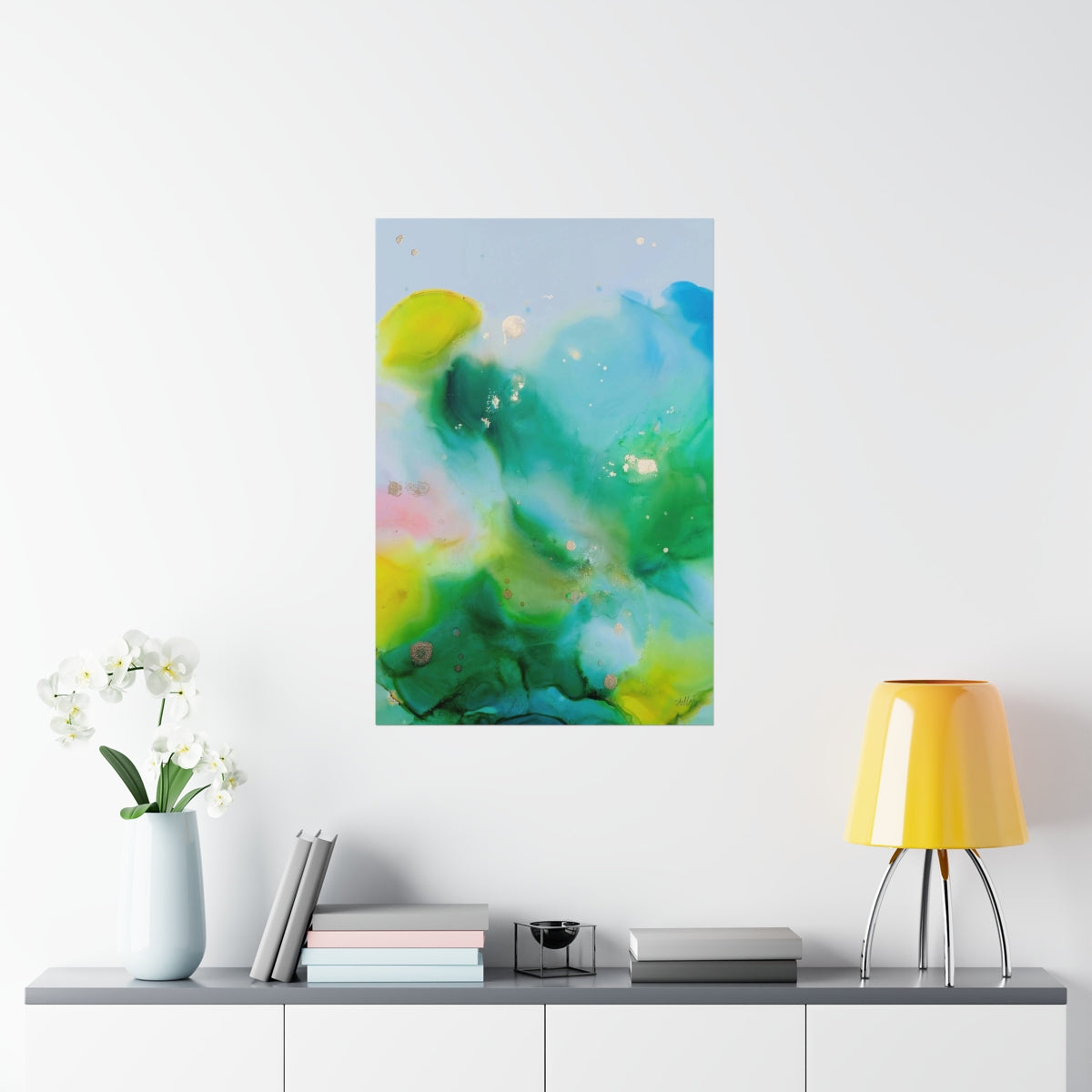 "Courage to Grow" - Spring Magic Collection - Matte Vertical Poster