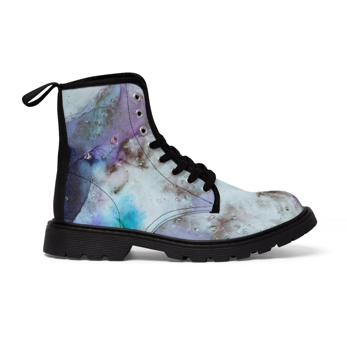 "Something Forming" Women's Canvas Boots