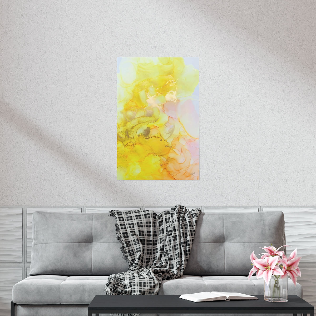"Pixie Bloom" - Spring Magic Collection - Matte Vertical Poster