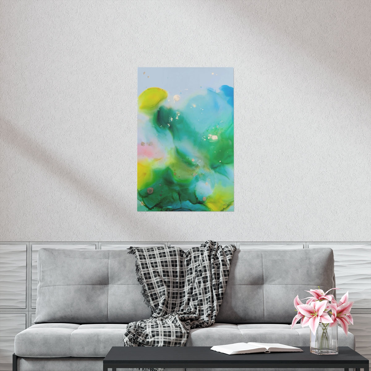 "Courage to Grow" - Spring Magic Collection - Matte Vertical Poster