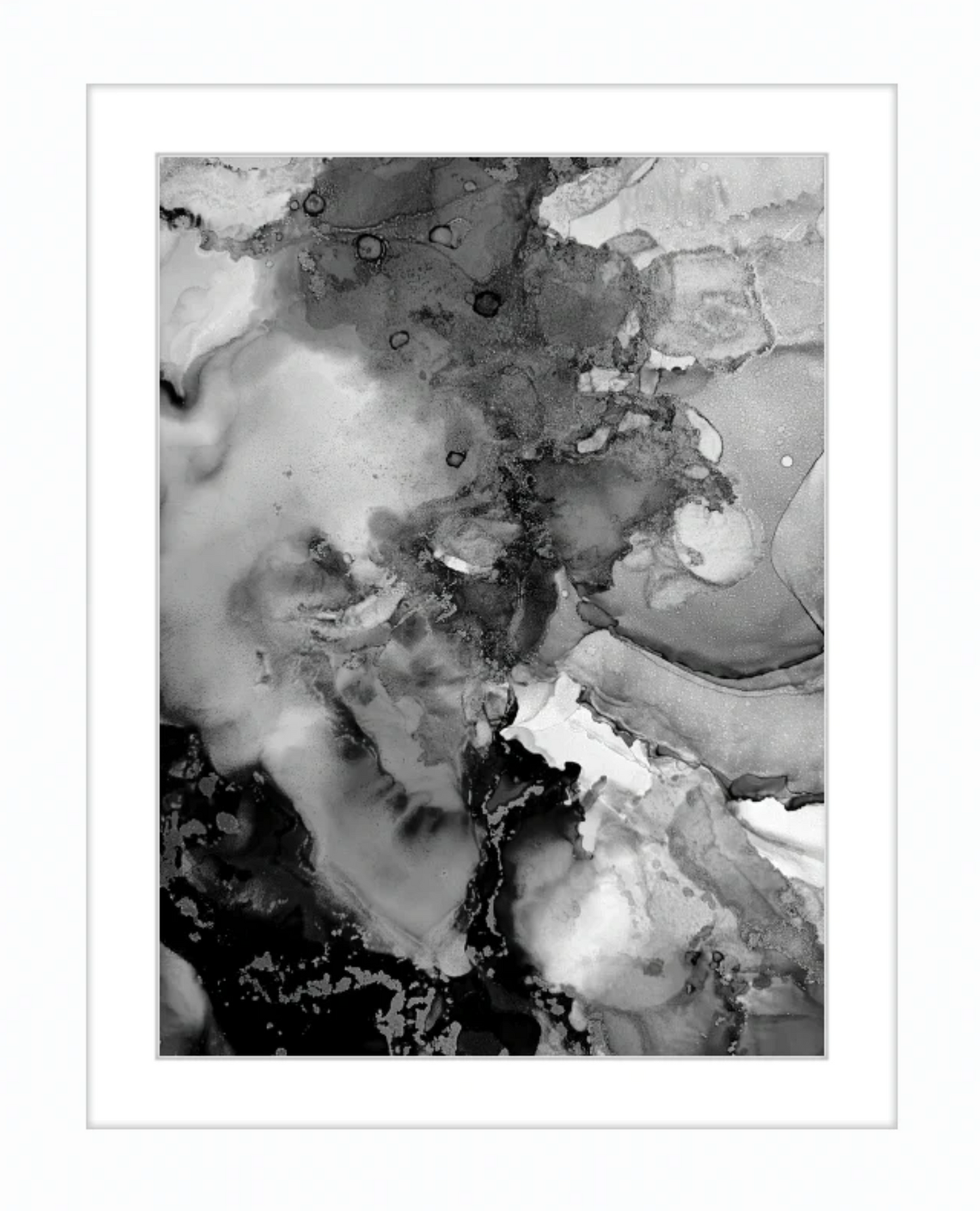 'Decadence #10' - Framed Art Print with Matte