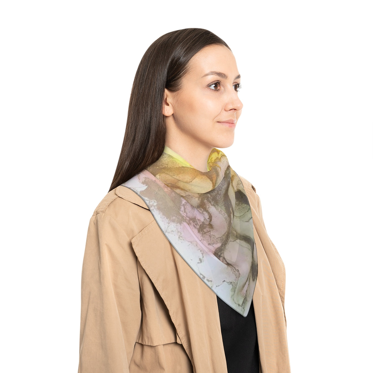 "Sun through the Clouds" Poly Scarf