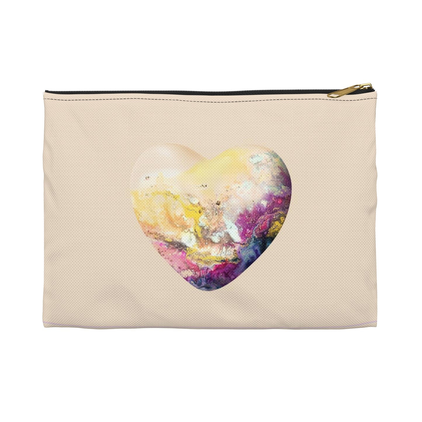 "Lightheart" - Yellow - Accessory Pouch