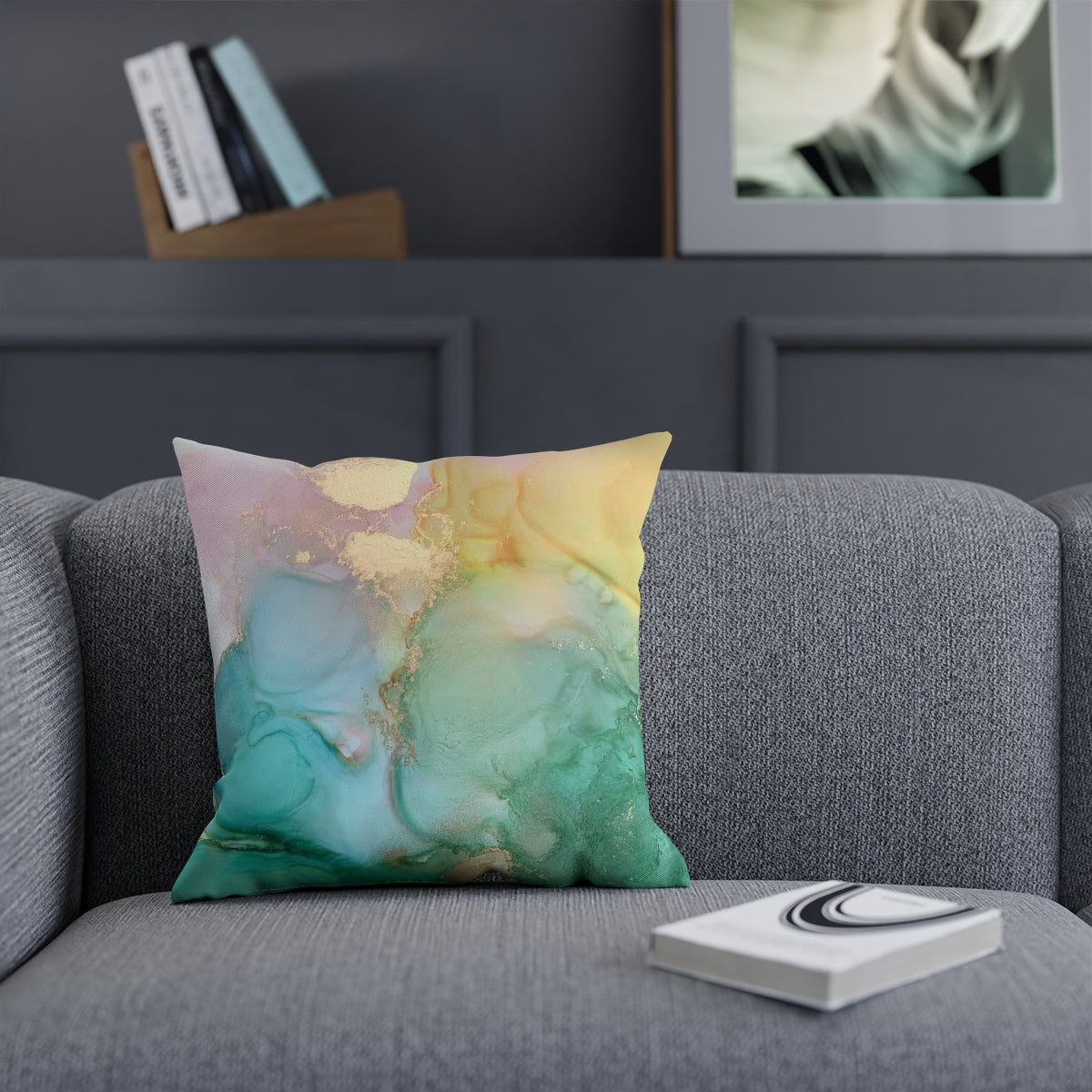 "Ethereal Bloom" Cushion