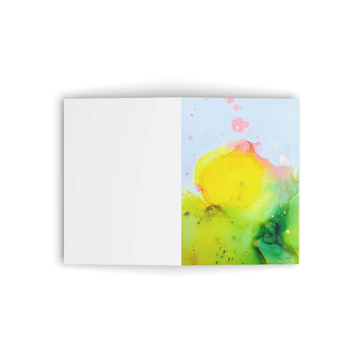 "Blossom" Folded Greeting Card
