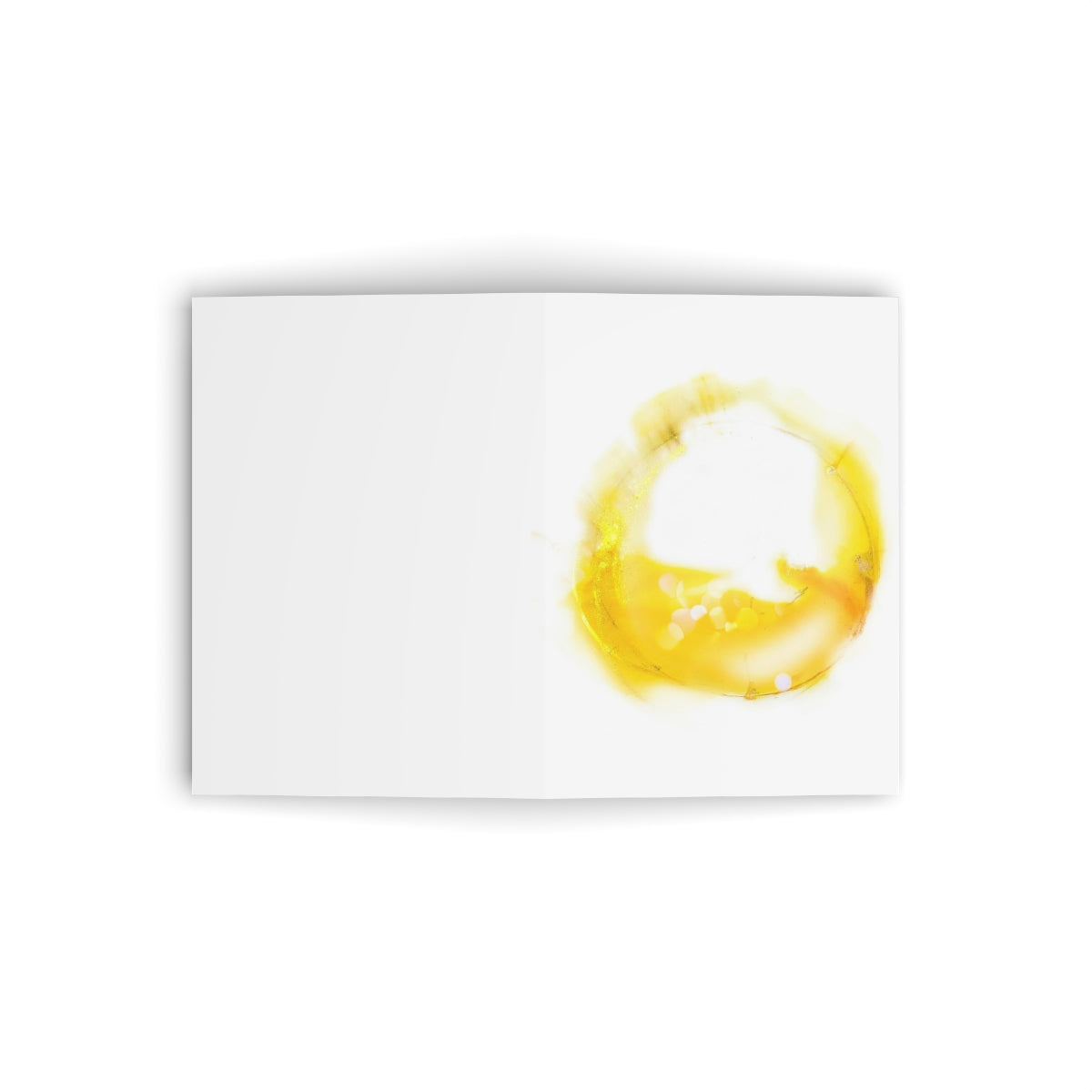 "Solar Plexus Chakra" - Folded Greeting Card