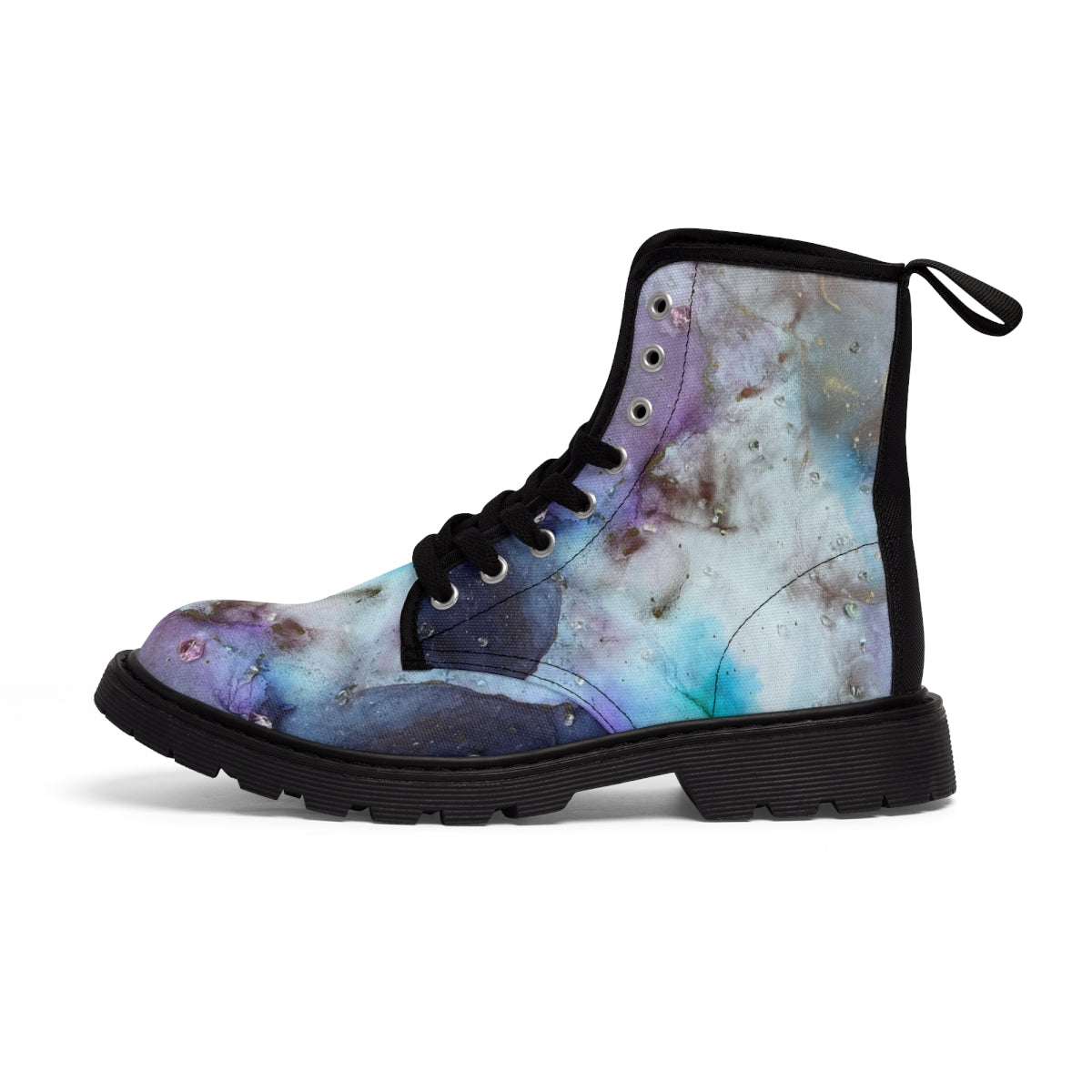 "Something Forming" Women's Canvas Boots