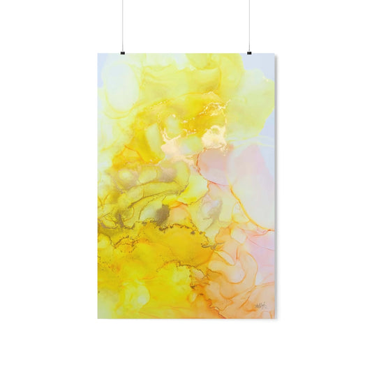 "Pixie Bloom" - Spring Magic Collection - Matte Vertical Poster