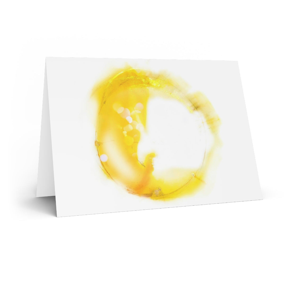 "Solar Plexus Chakra" - Folded Greeting Card