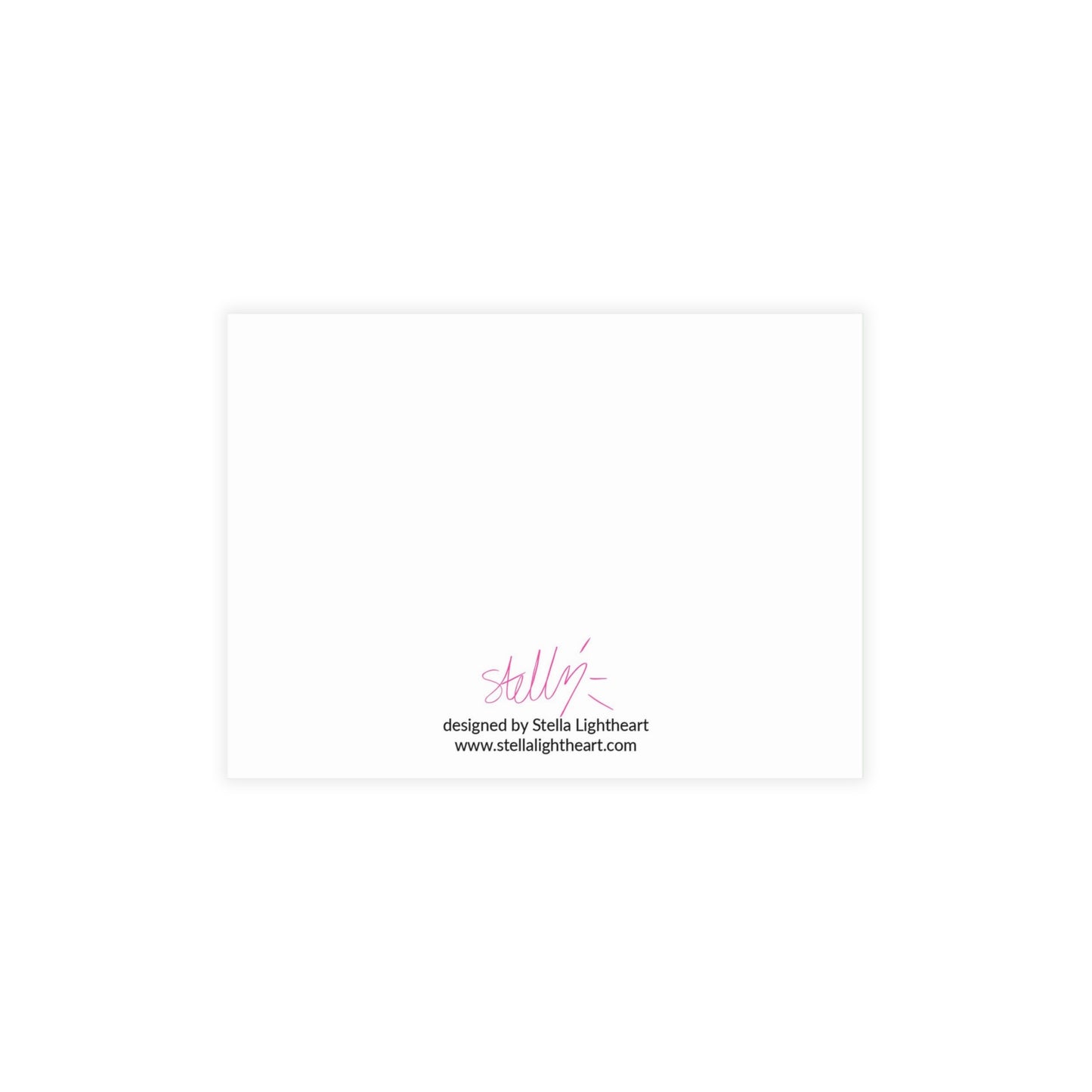"Lightheart" - Pink - Greeting Card Bundles (10, 30, 50 pcs)