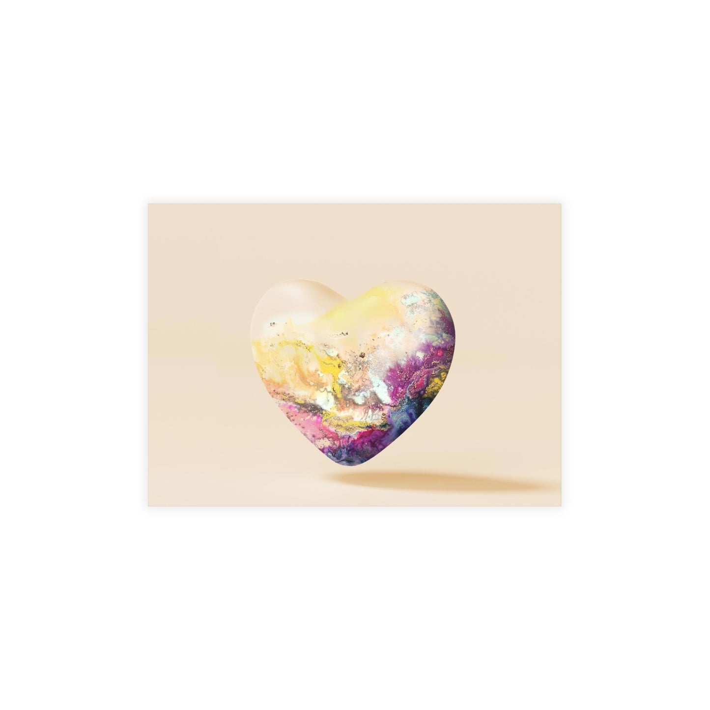 "Lightheart" - Yellow - Greeting Card Bundles (10, 30, 50 pcs)