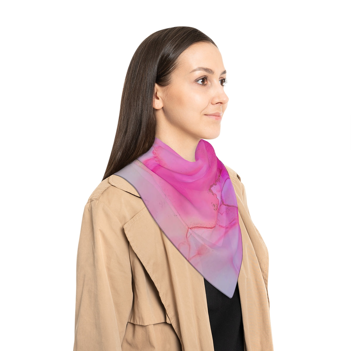 "In Bloom" Poly Scarf