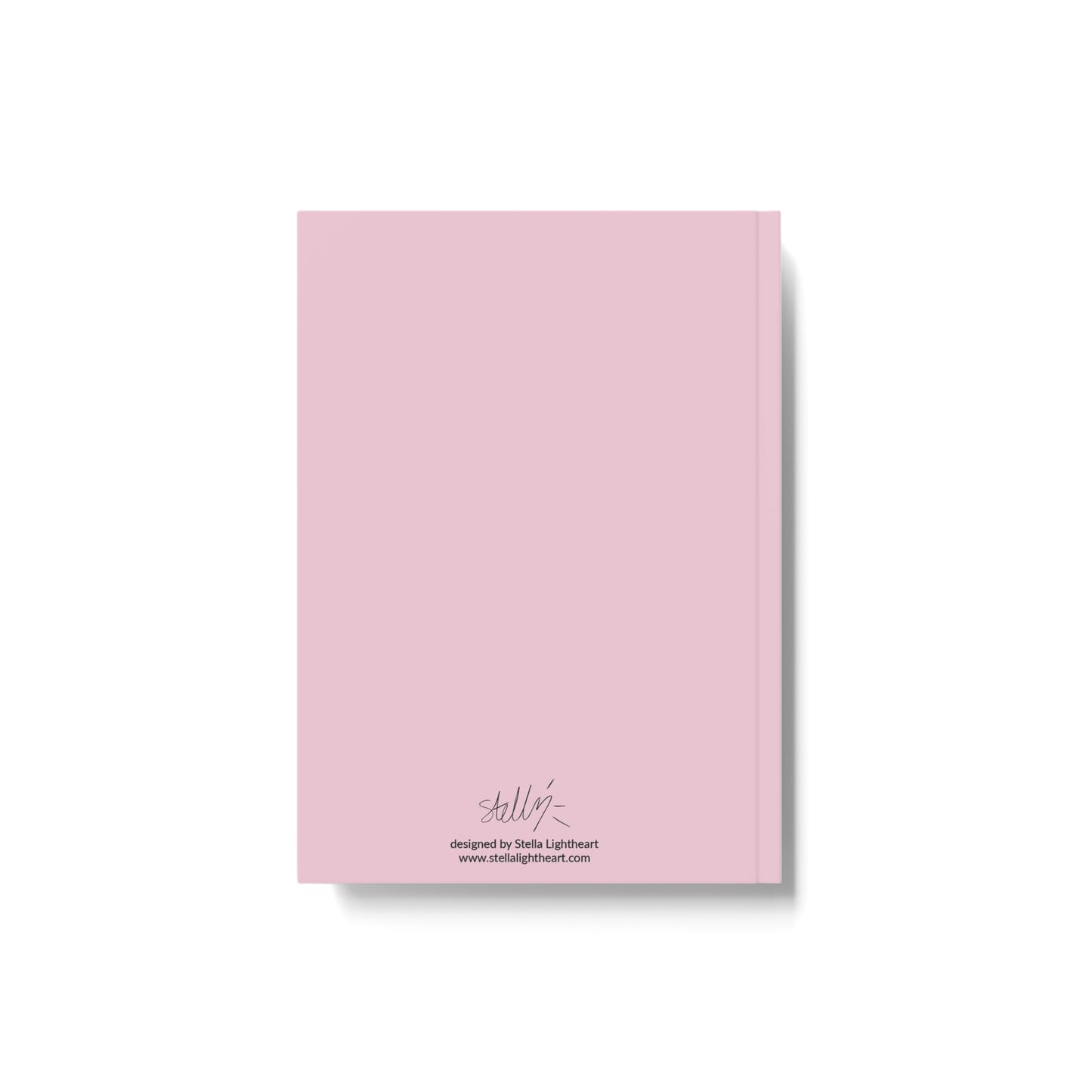 "Lightheart" - Pink - Hard Backed Journal